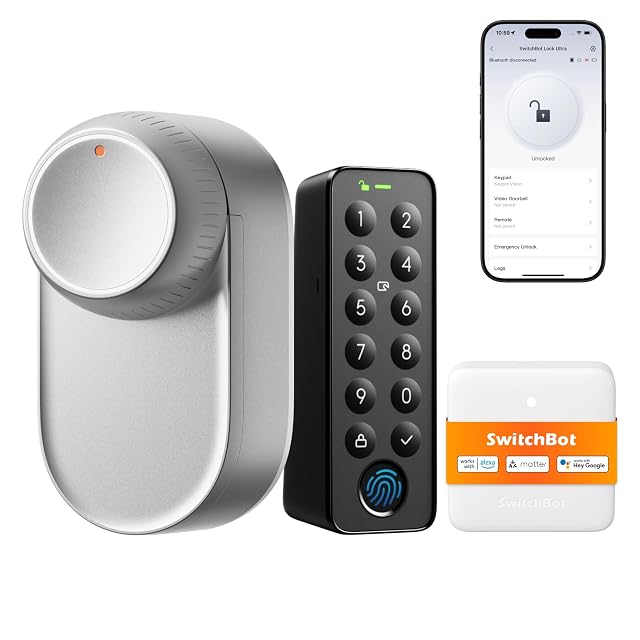 SwitchBot Lock Ultra con teclado táctil